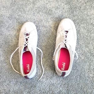 white KEDS sneakers